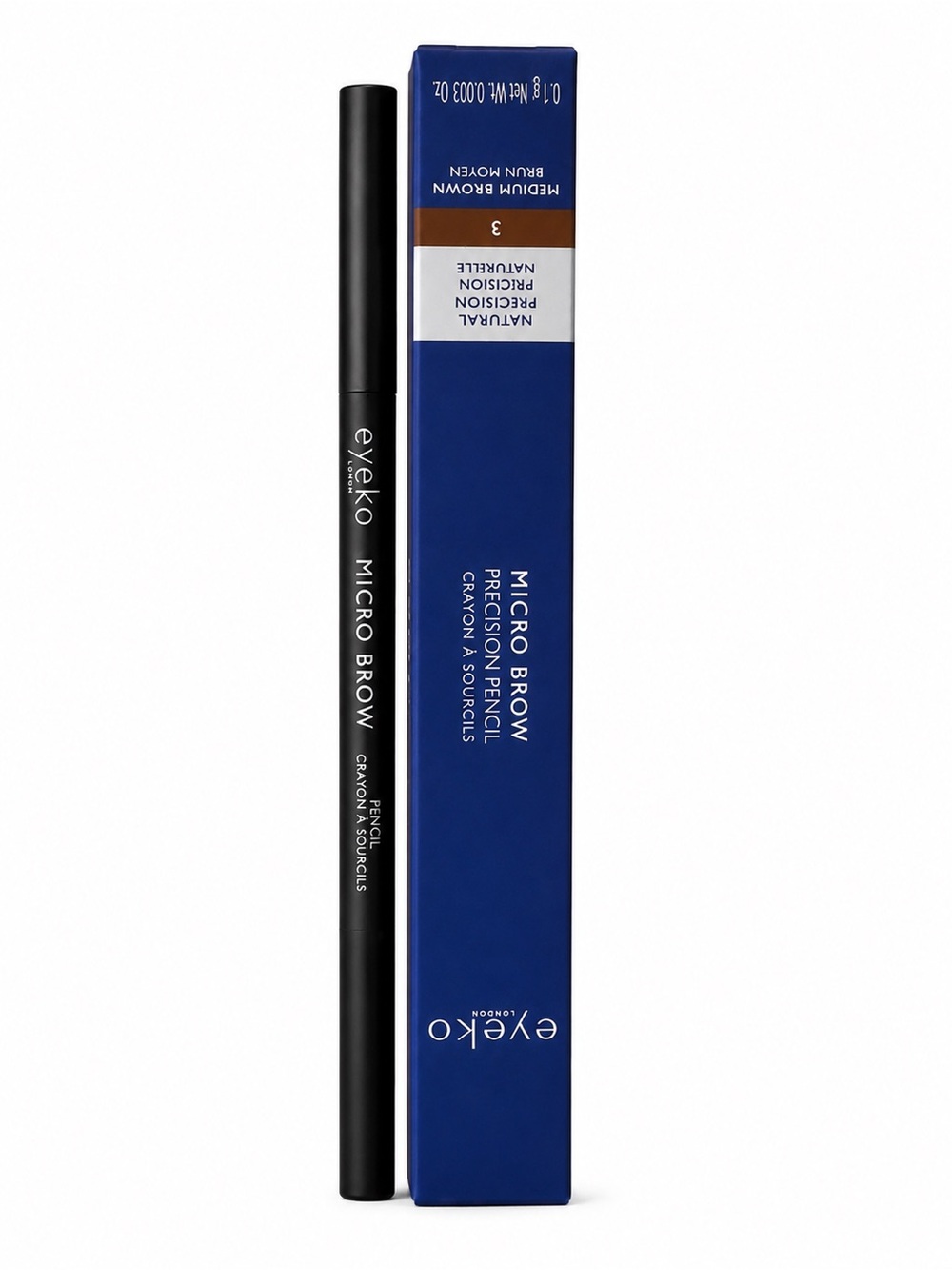 Eyeko Micro Brow Precision Pencil - Medium Brown